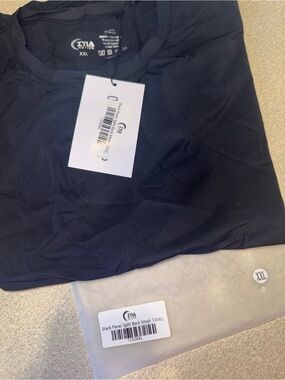 ZYIA Black Panel Split Back Mesh T (XXL)